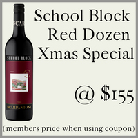 "MEMBERS ONLY SPECIAL " SCHOOL BLOCK RED PACK" don't forget to use the members coupon code