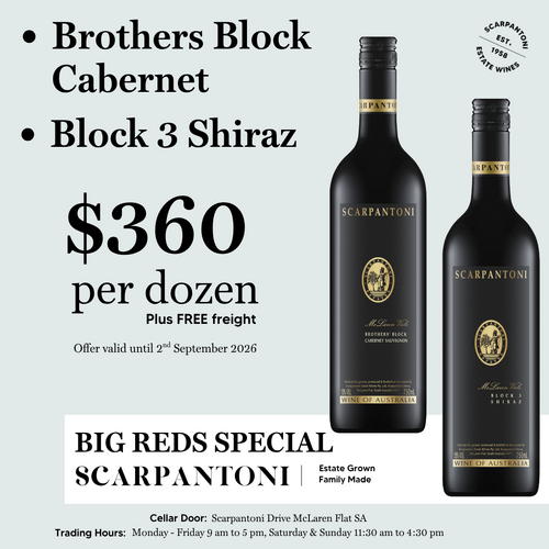 BLK 3 SHZ & BB CAB MIXED DOZEN OFFER - add any 12 bottles