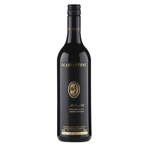 2015 Brothers Block Cabernet bottle