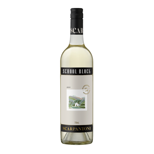 2025 School Block White (blend)  bottle